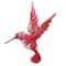 16" Pink Bird Wall Decoration